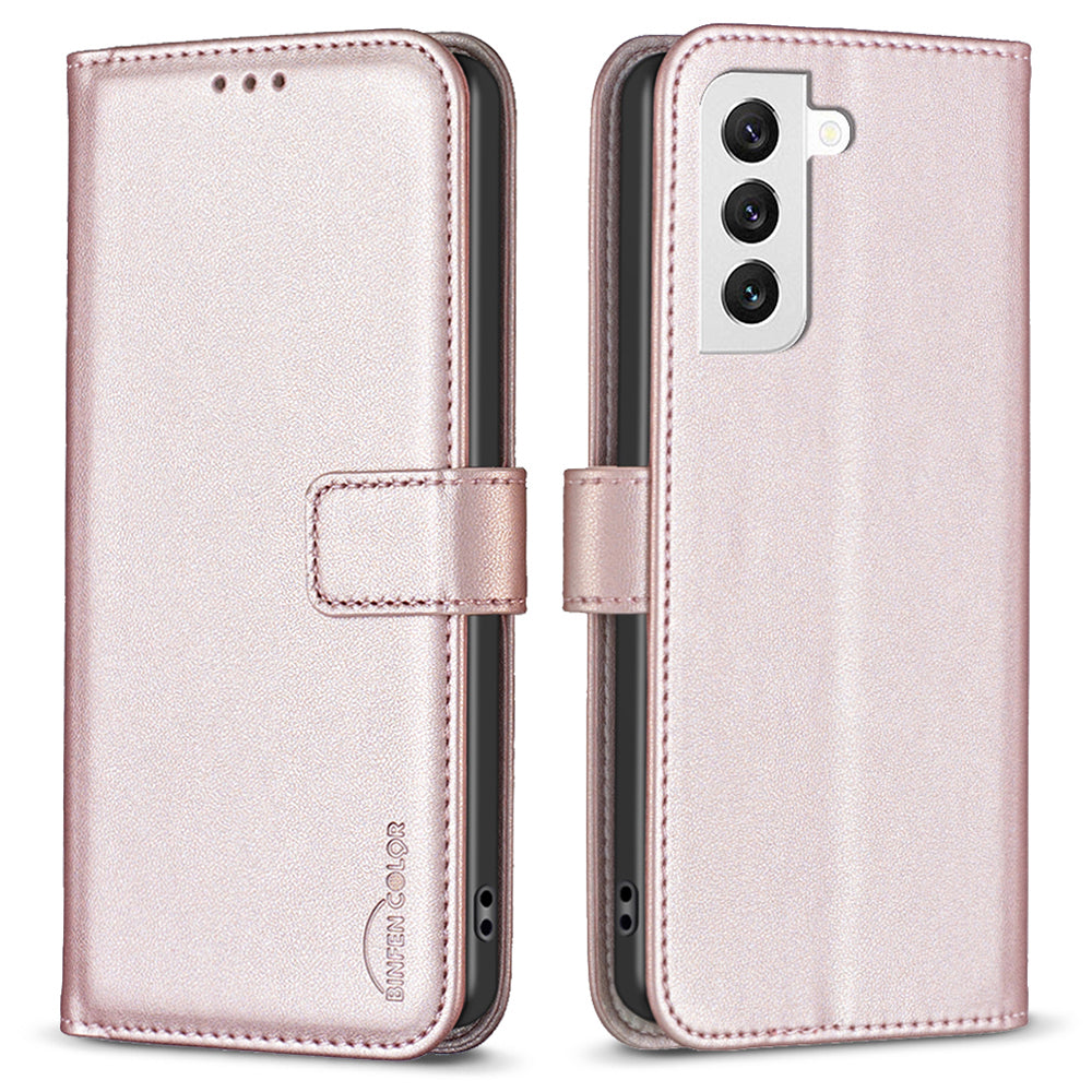 BINFEN COLOR BF17 For Samsung Galaxy S21 FE 5G Leather Phone Case Stand Wallet Smartphone Cover BINFEN COLOR BF17 For Samsung Galaxy S21 FE 5G Leather Phone Case Stand Wallet Smartphone Cover